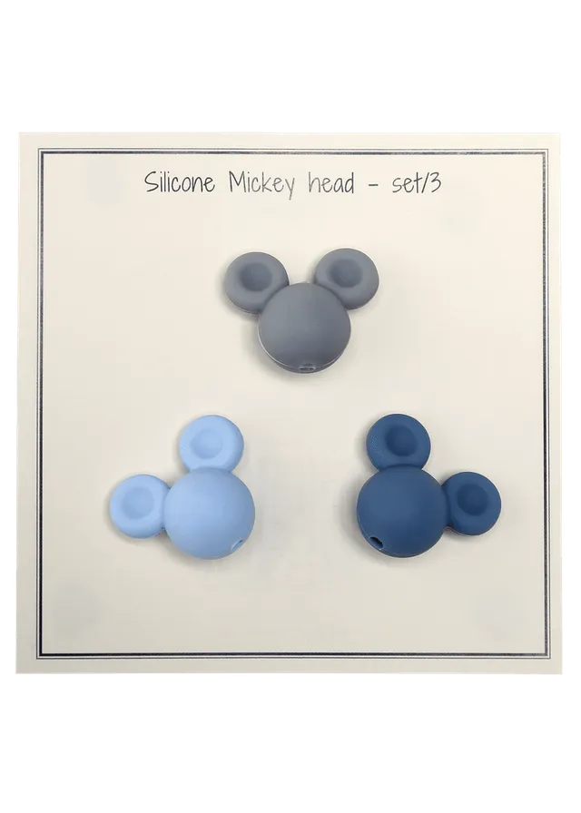 Go Handmade Mickey knapp til barneklær