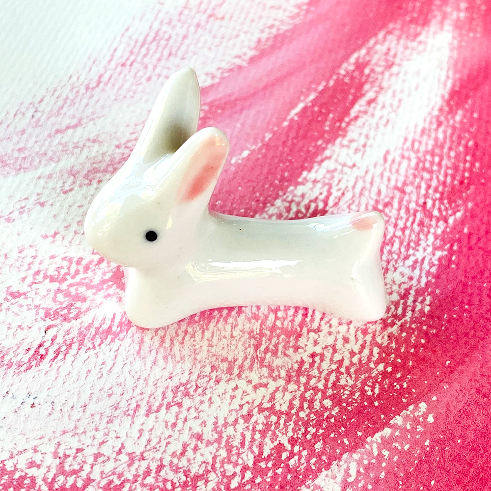 Jane Davenport Bunny penselholder til penn og pensel