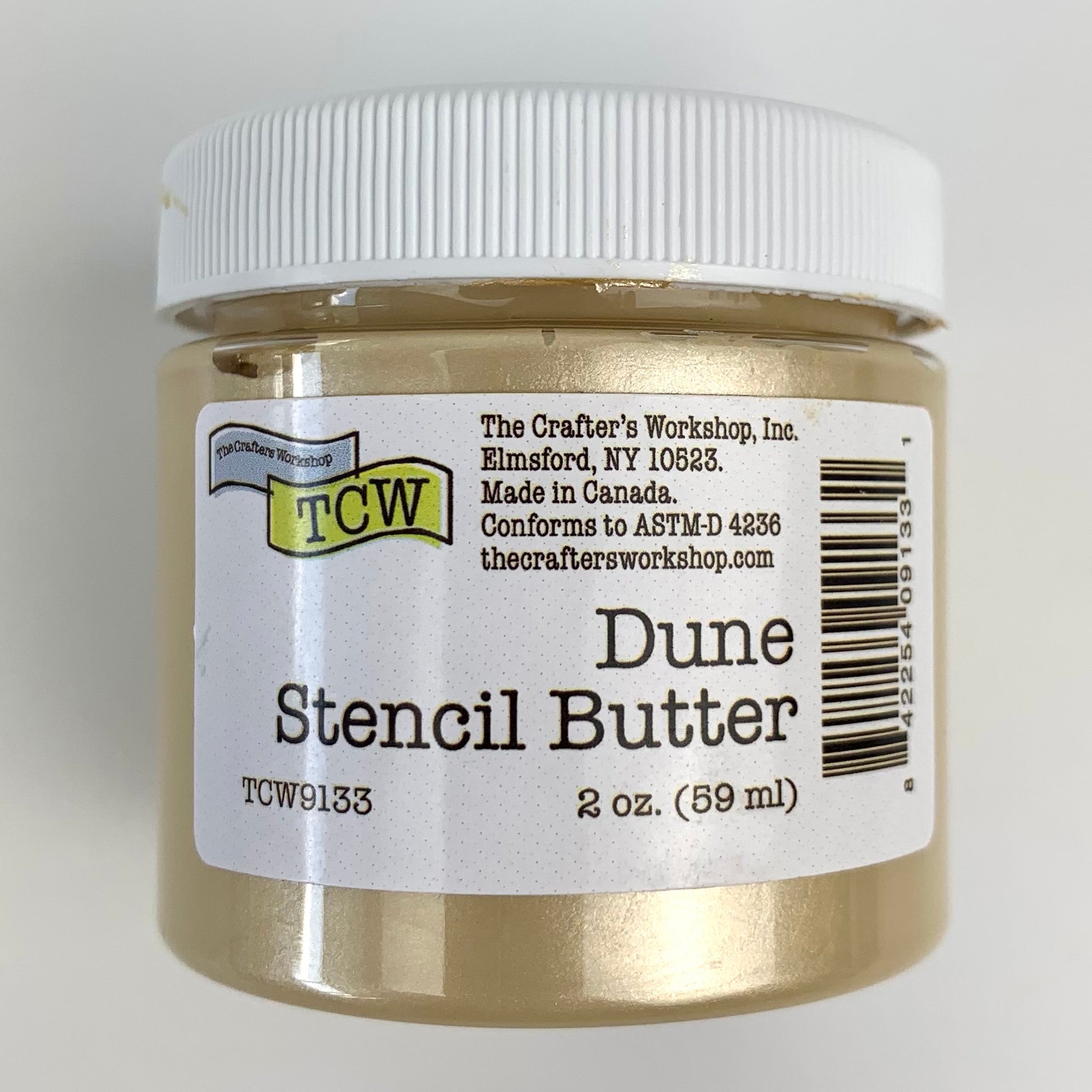 The Crafters Workshop TCW9134 Coastal stencil butter 4-pak kyst