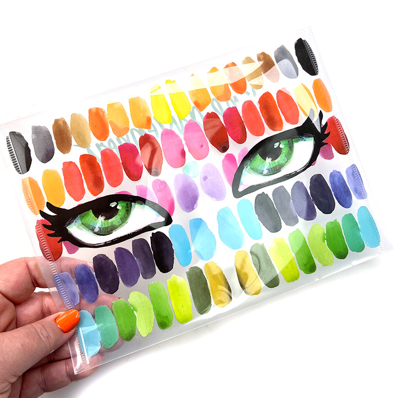 Jane Davenport Drawing heART startsett tegnesett med journal