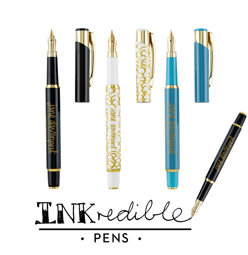 Jane Davenport INKredible Black fyllepenn svart