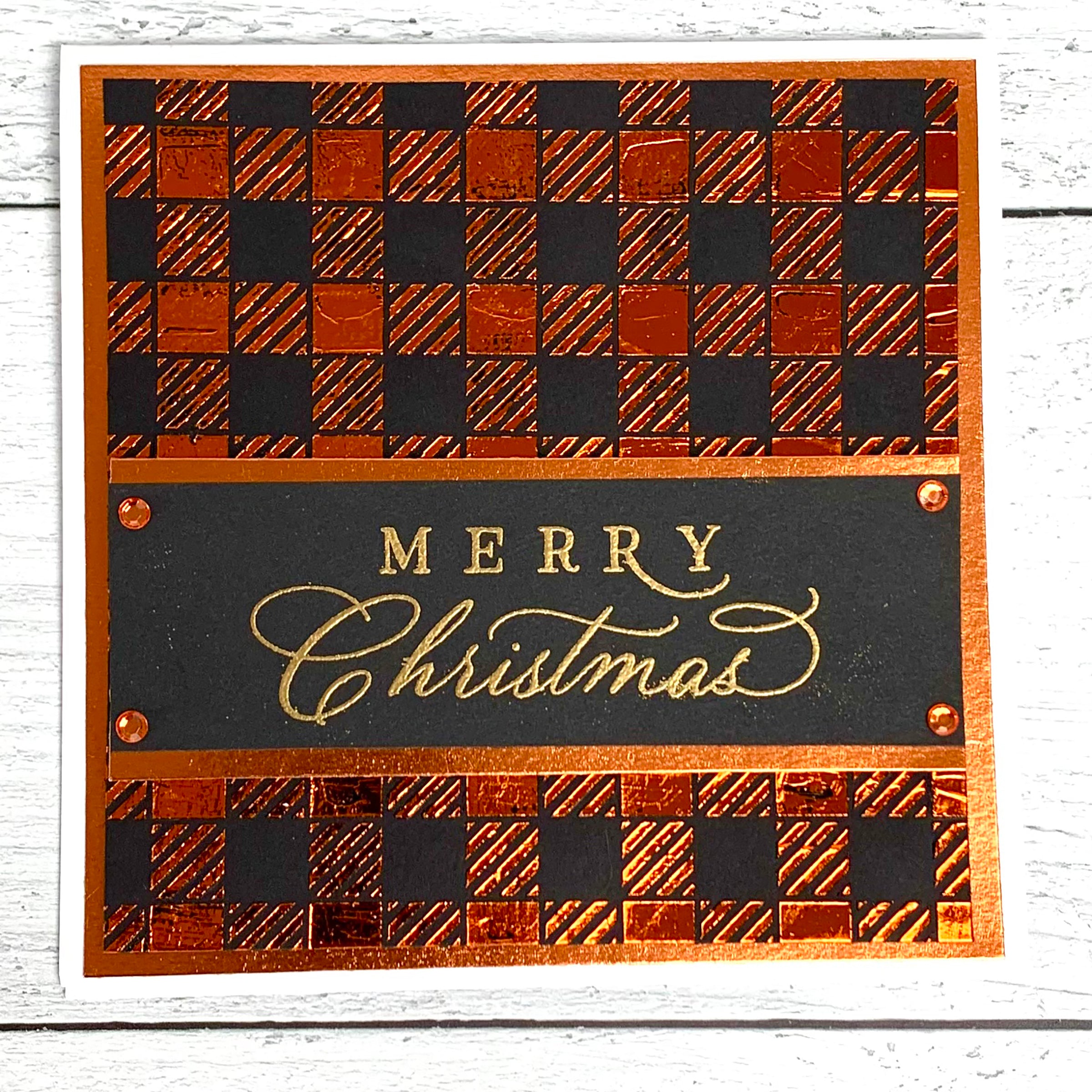 The Crafters Workshop TCW955 Buffalo Plaid sjablong 6x6 ruter