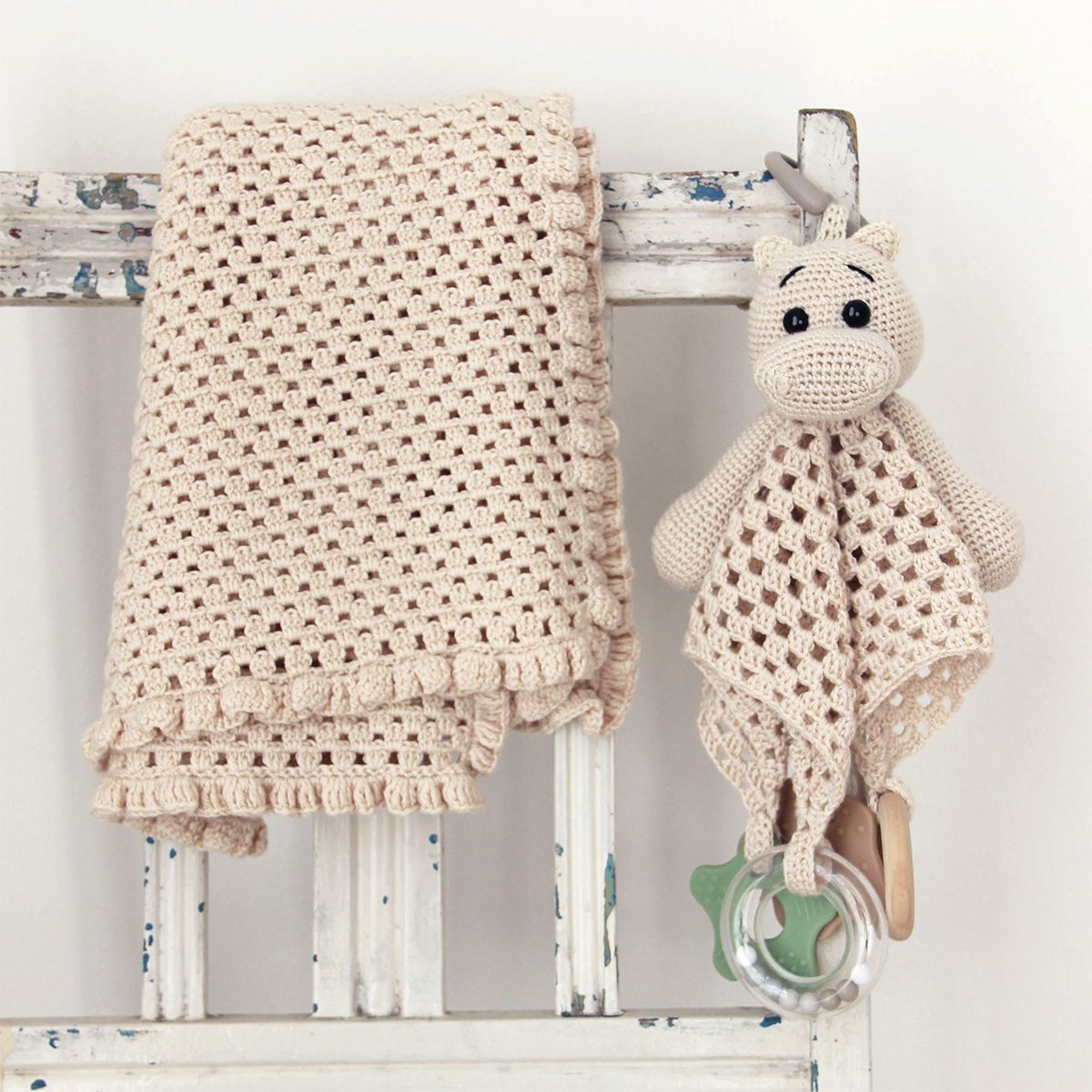 Go Handmade sansekanin heklesett 26 cm multifarget