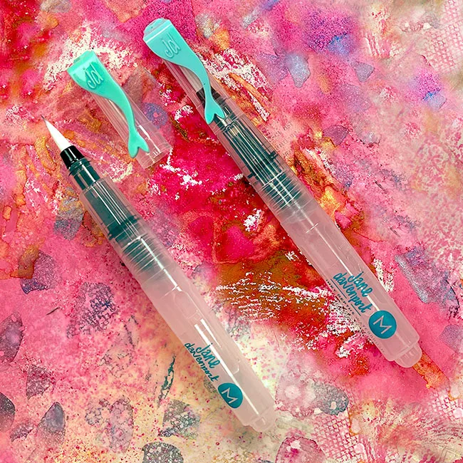 Jane Davenport Inky Depths WaterBrush vannpensel mini
