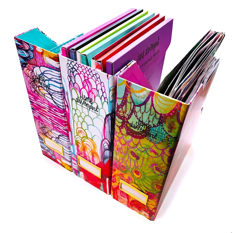 Jane Davenport Art Paper Holders papirholder med journalmotiv