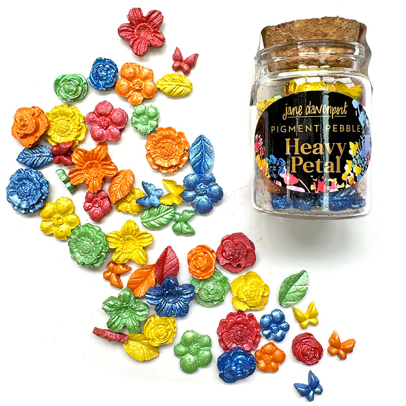 Jane Davenport Pigment Pebbles Time to Sparkle pigmentsett