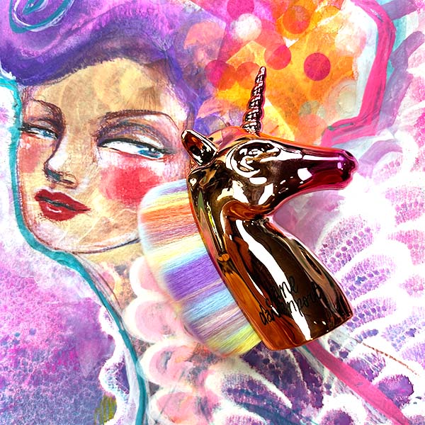 Jane Davenport Unicorn Duster støvkost myk