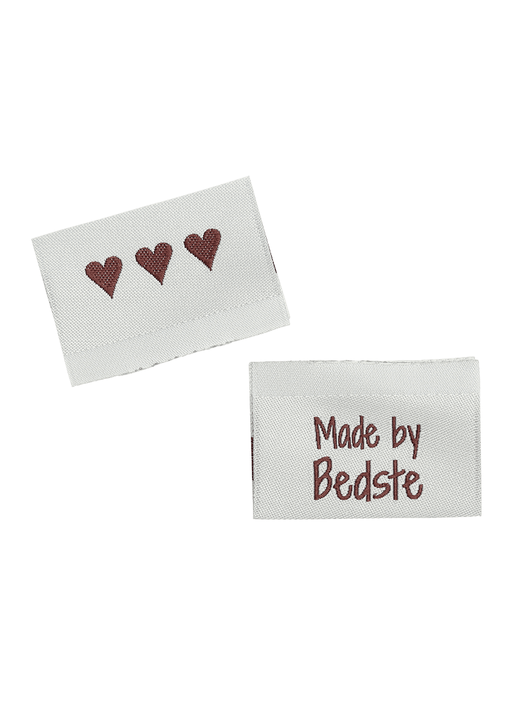 Go Handmade Made by Bedste merkelapper lyseblå 10 stk