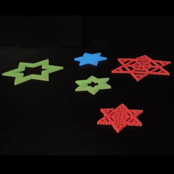 Hama Midi perler selvlysende grønn 1000 stk
