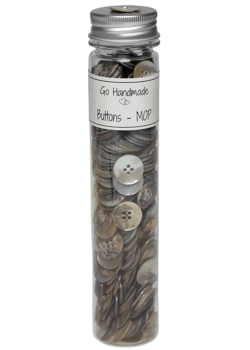 Go Handmade Mother of Pearl perlemorsknapper 18 mm 320 stk