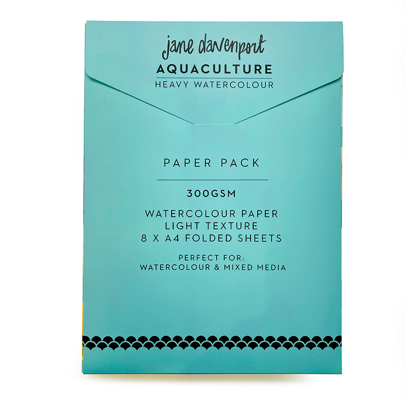 Jane Davenport AquaCulture art papir mixed media