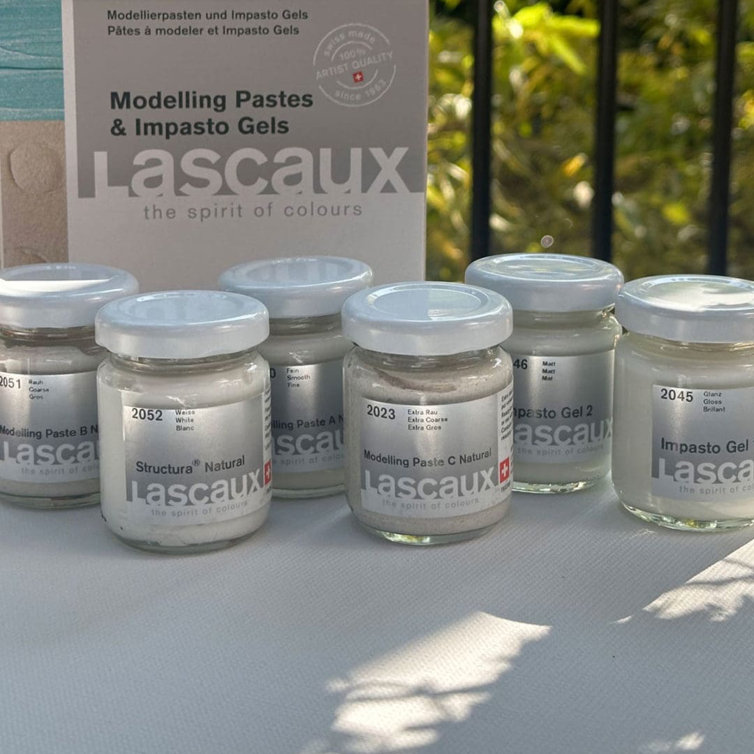 Lascaux Modelling Impasto sett 6x50ml struktur