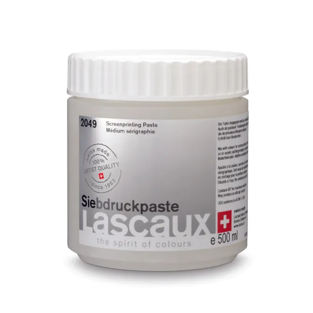 Lascaux silketrykkpasta vannbasert premium