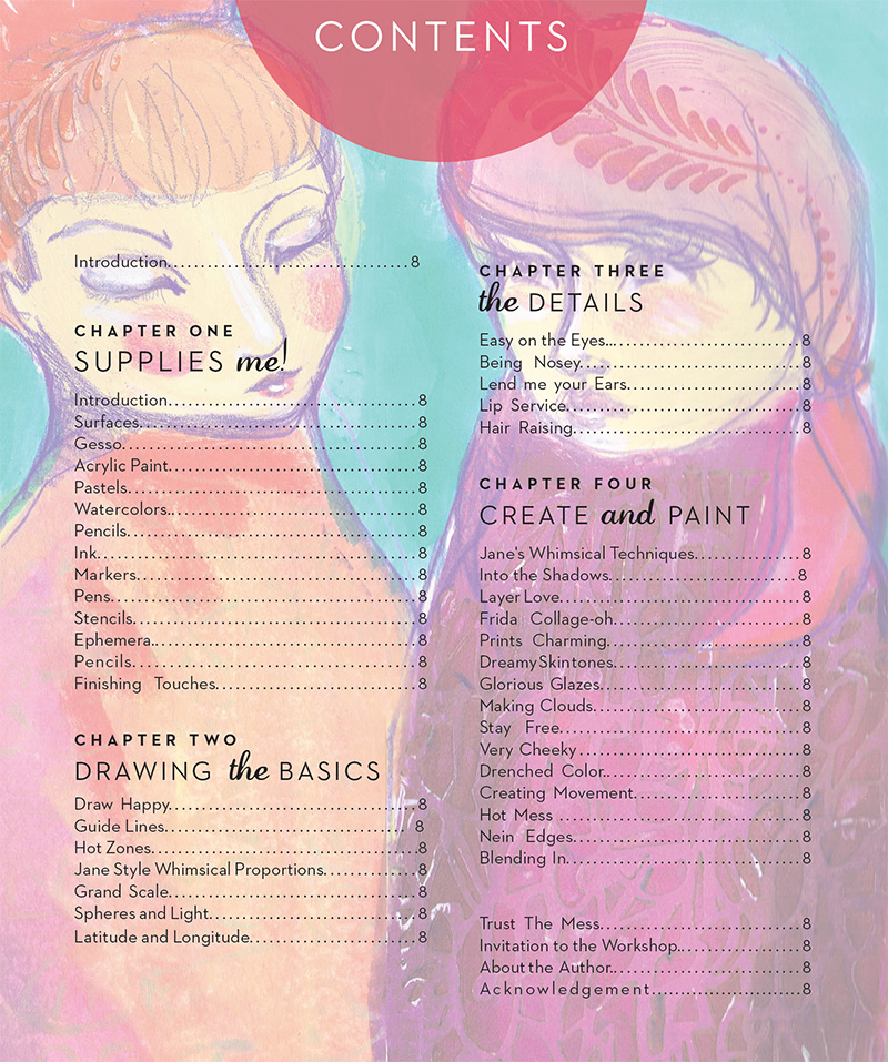 Jane Davenport Beautiful Faces bok draw paint portraits