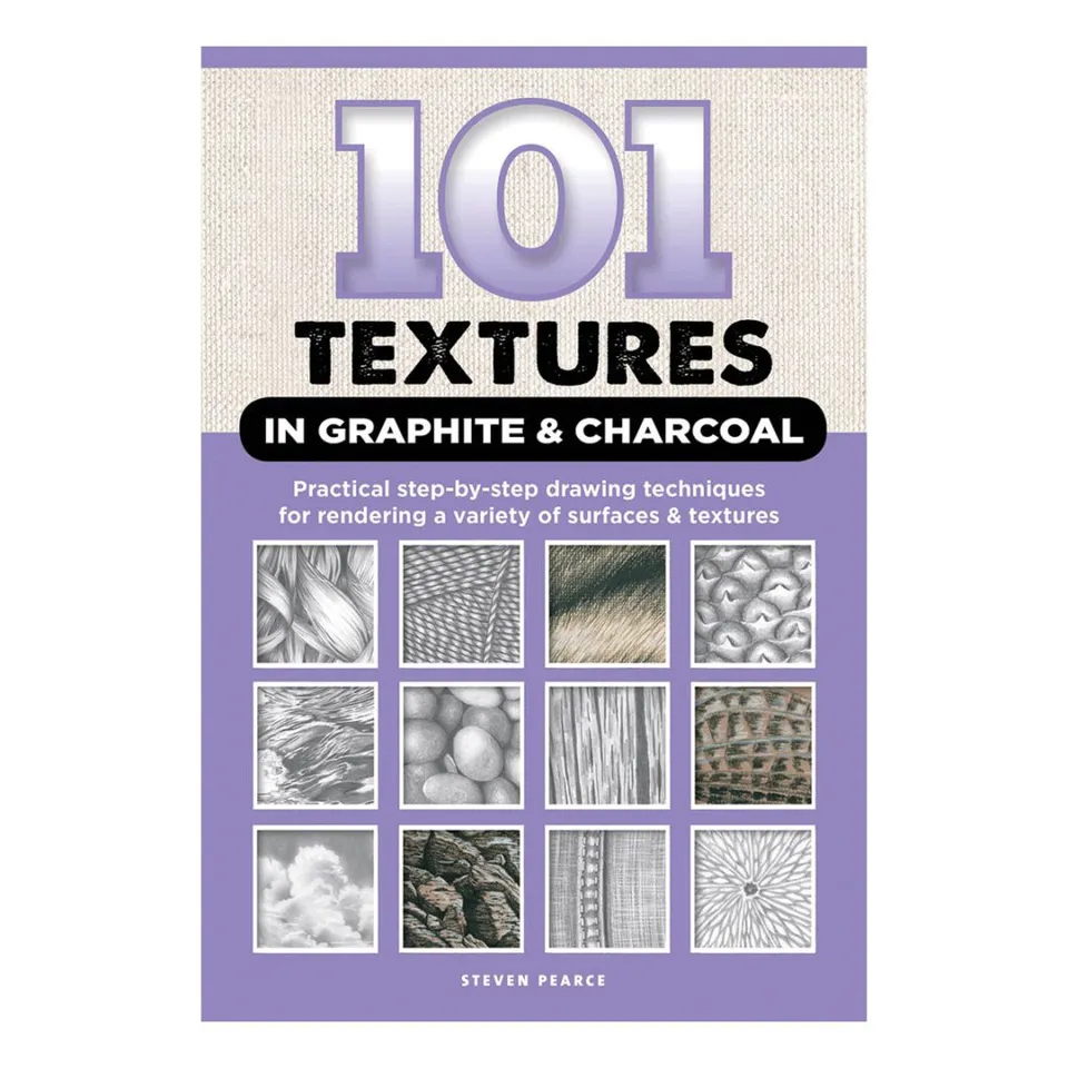 KEM 101 Textures Graphite Charcoal tegnebok