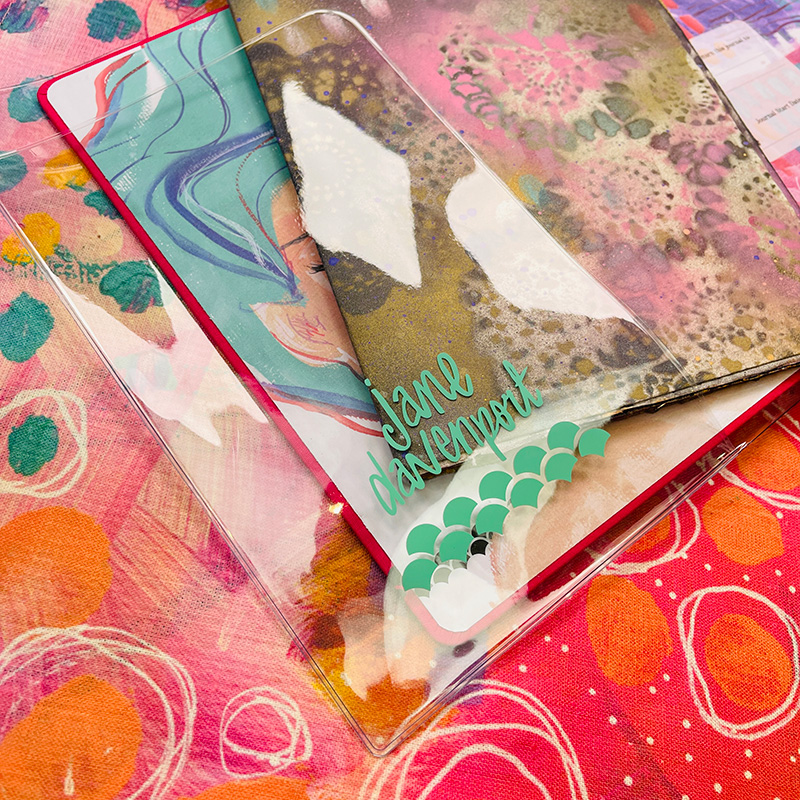 Jane Davenport Journal Jacket A4 journalomslag A4