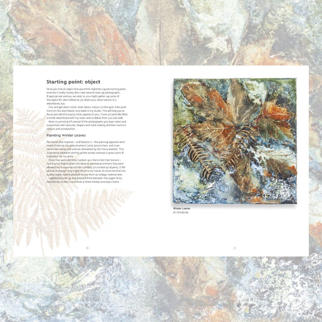 KEM Painting Abstract Nature on Canvas malebok