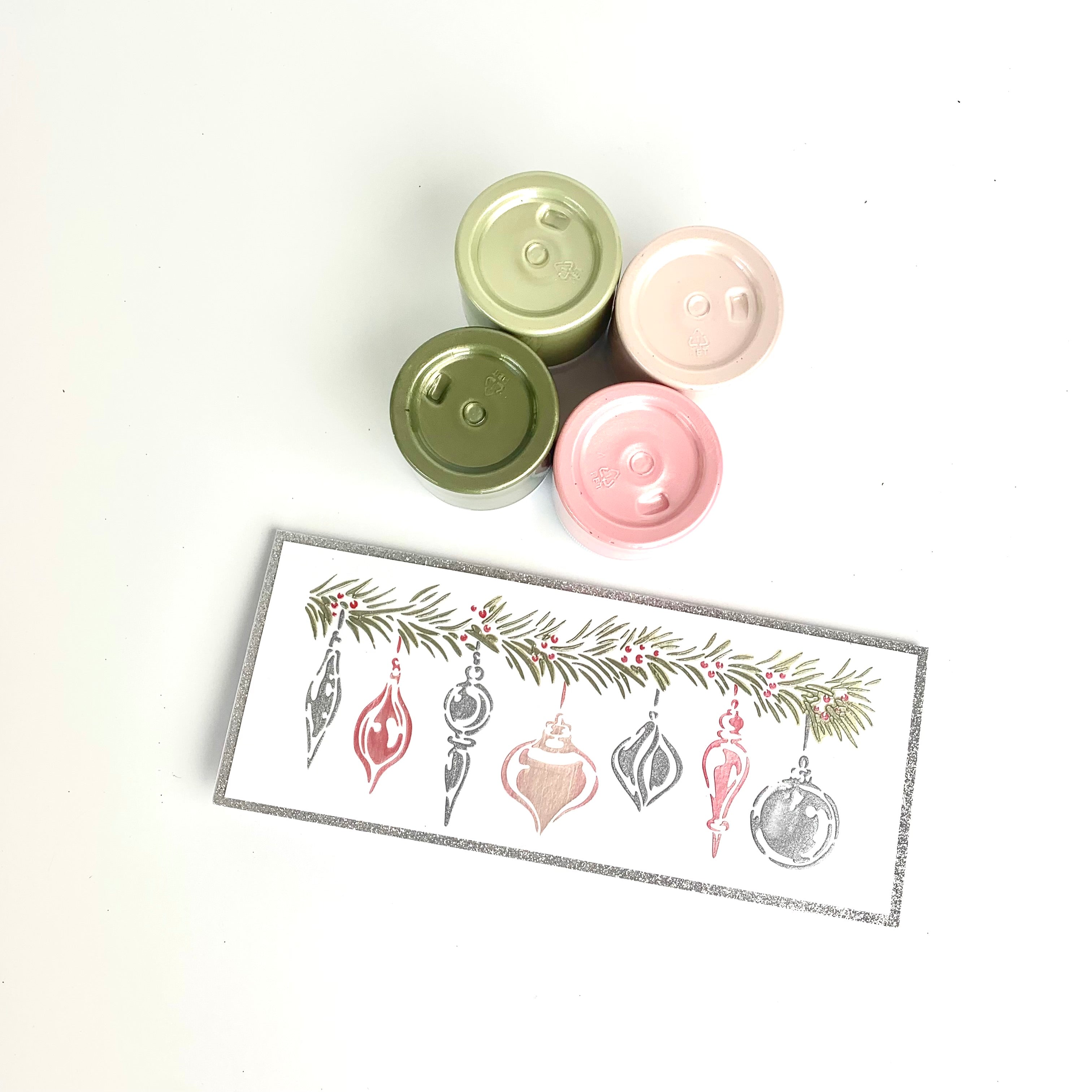 The Crafters Workshop Stencil Butter Rose sjablongpasta 2oz shimmer
