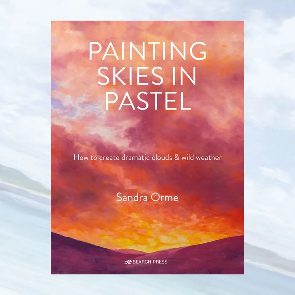 KEM Painting Skies in Pastel pastellbok himmel