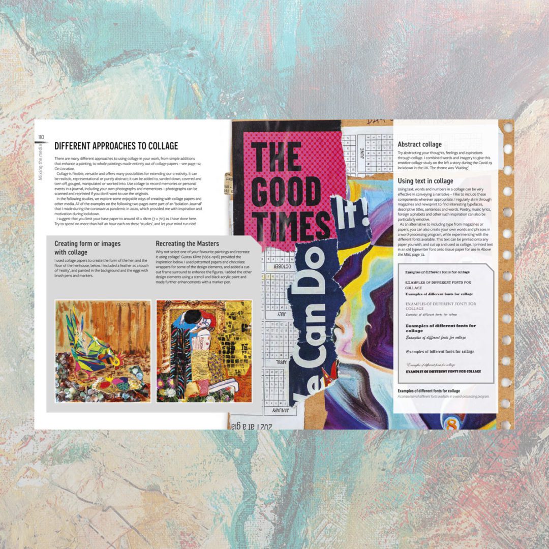 KEM The Innovative Artist Abstracts Mixed Media bok