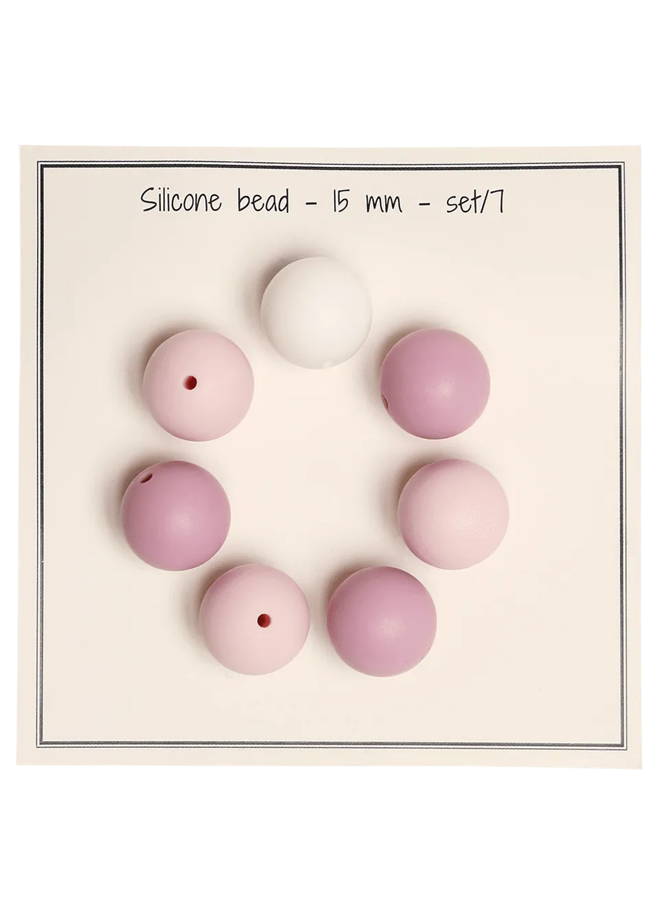 Go Handmade Beads perler 15 mm til hekling og smykker