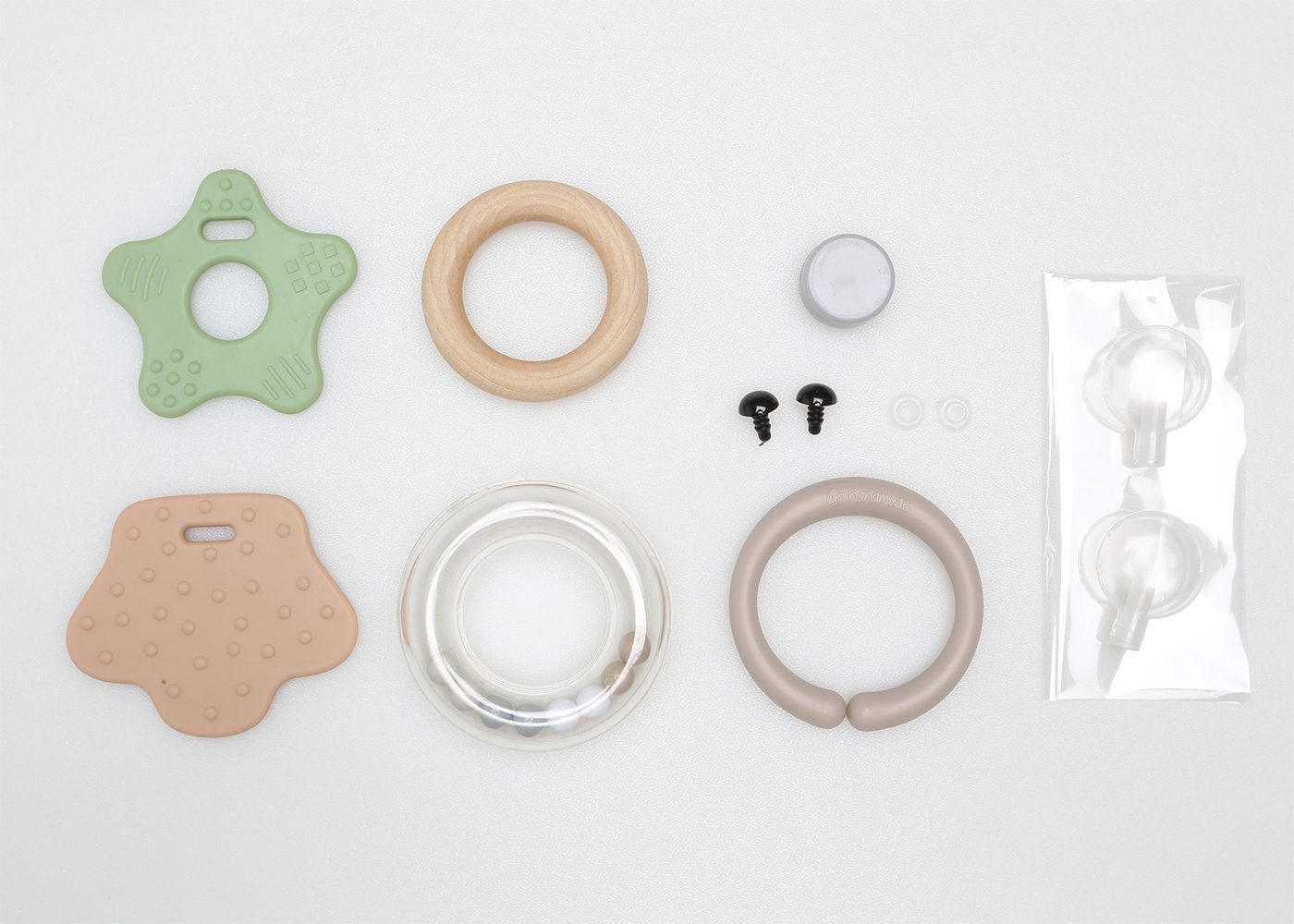 Go Handmade Sensory Kit koseklut sanseleke 10 deler