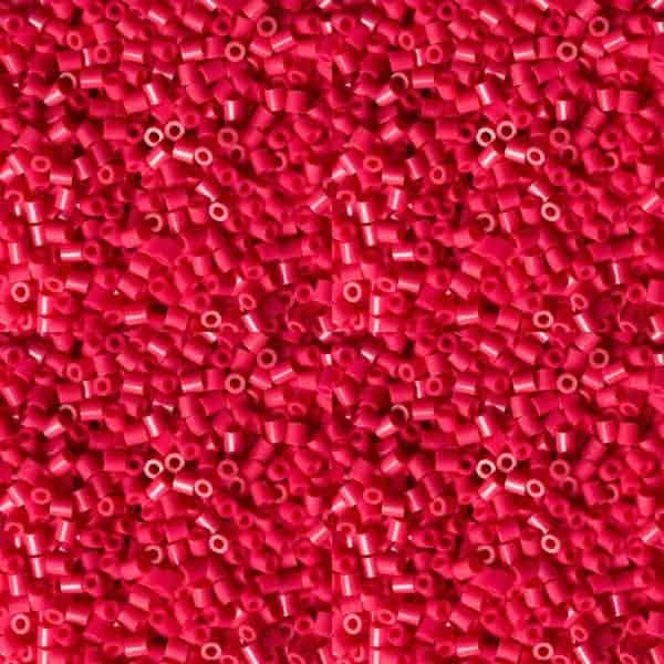 Hama Mini perler claret 2000 stk dyp rød