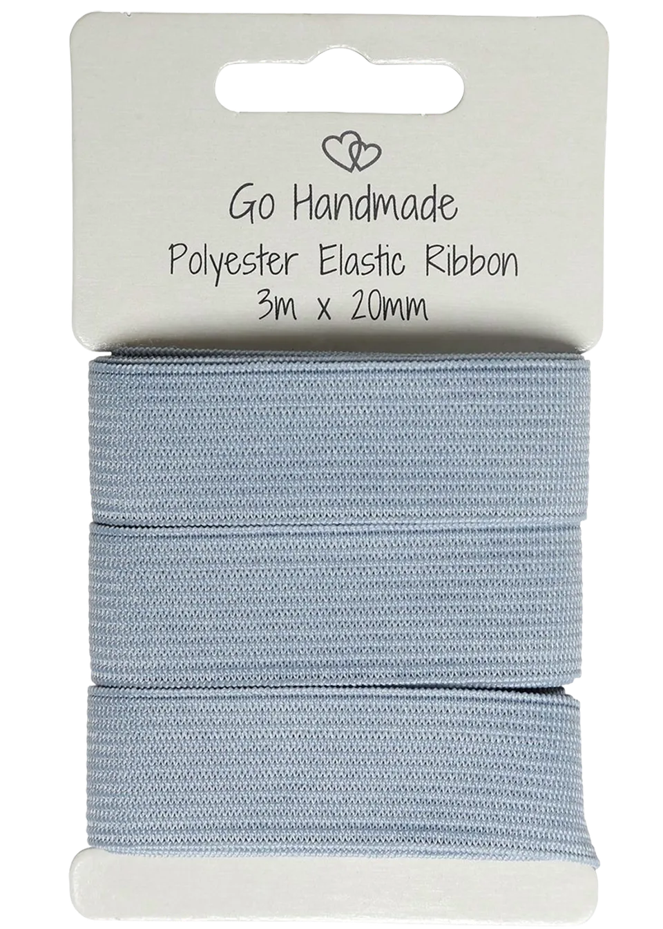 Go Handmade elastisk bånd 20 mm 3 m