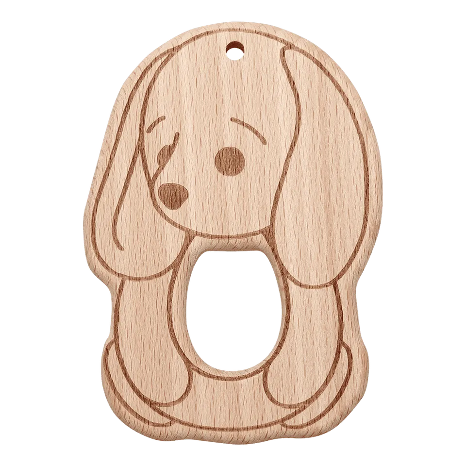 Go Handmade Wooden Animal Link treperle dyr i tre