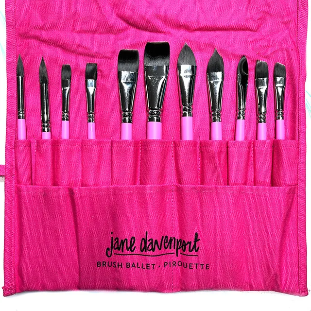 Jane Davenport Brush Ballet Pirouette penselsett 11 deler