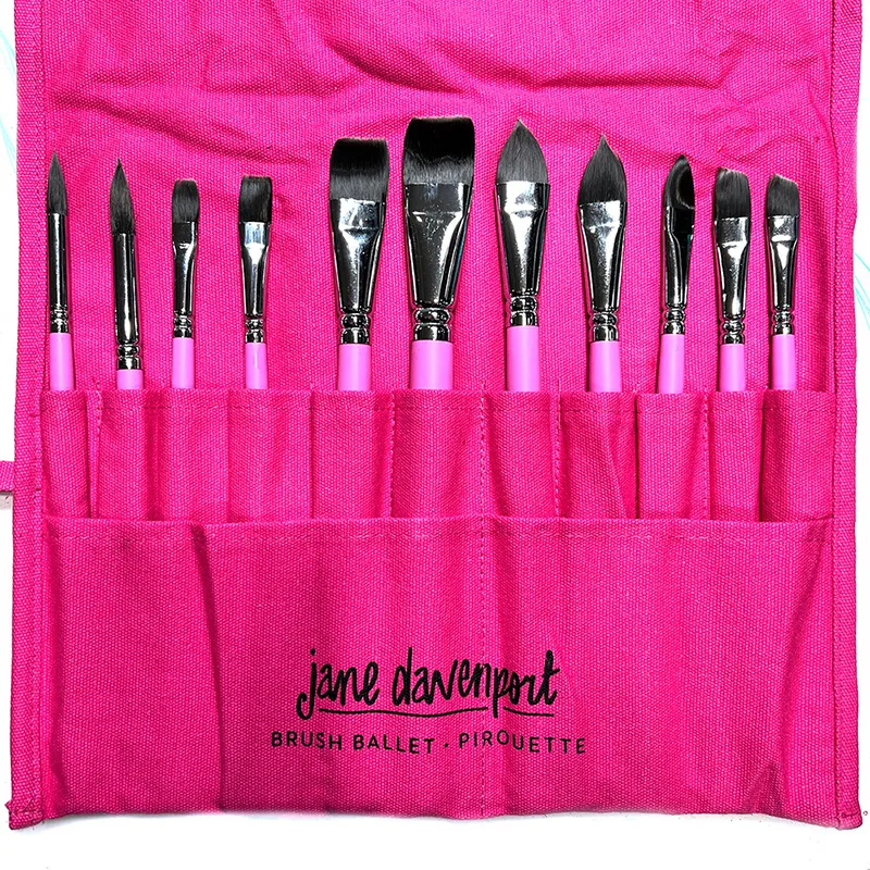 Jane Davenport Brush Ballet Pirouette penselsett 11 deler