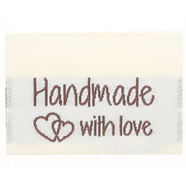 Go Handmade Handmade with love merkelapper 10 stk