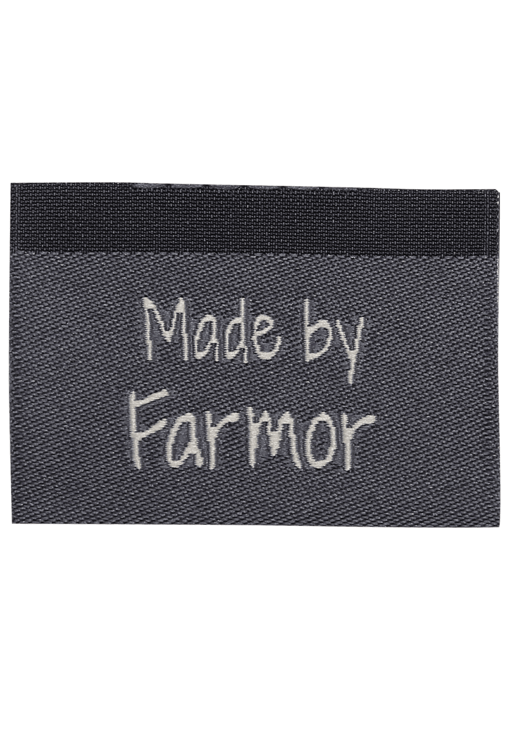Go Handmade Made by Farmor merkelapper grå 10 stk