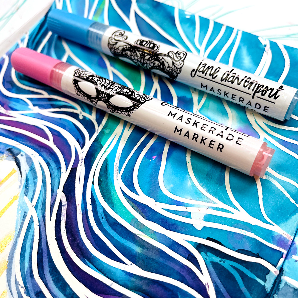 Jane Davenport Maskerade Markers maskeringstusj fine linjer