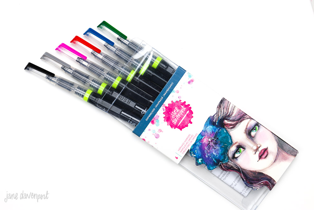 Jane Davenport Mermaid Markers Shipwrecked tusjer mørke