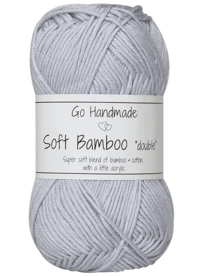 Go Handmade Soft Bamboo Double garn 50 g