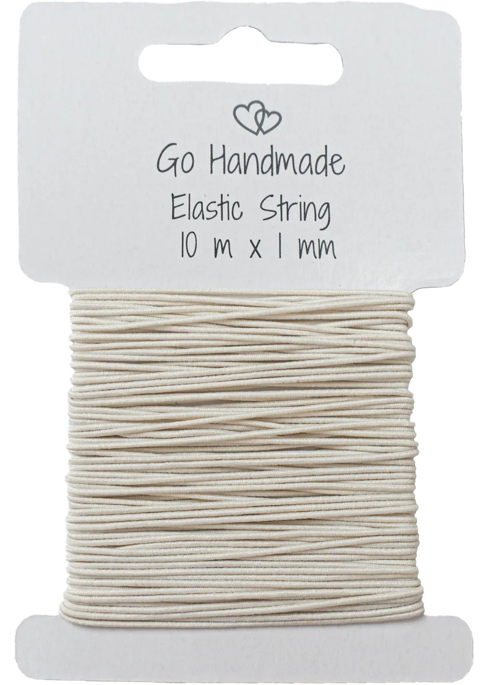 Go Handmade Elastic String elastisk tråd 10m x 1mm