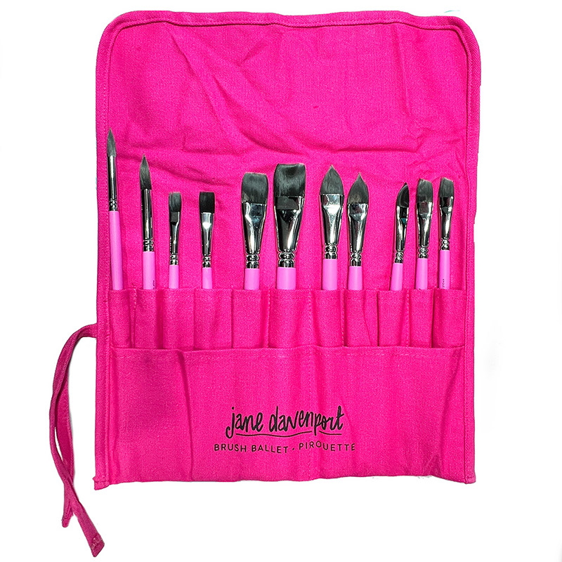 Jane Davenport Brush Ballet penselsett med oppbevaring