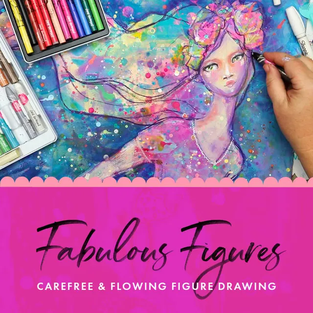Jane Davenport Fabulous Figures Workshop nettkurs figurasjon