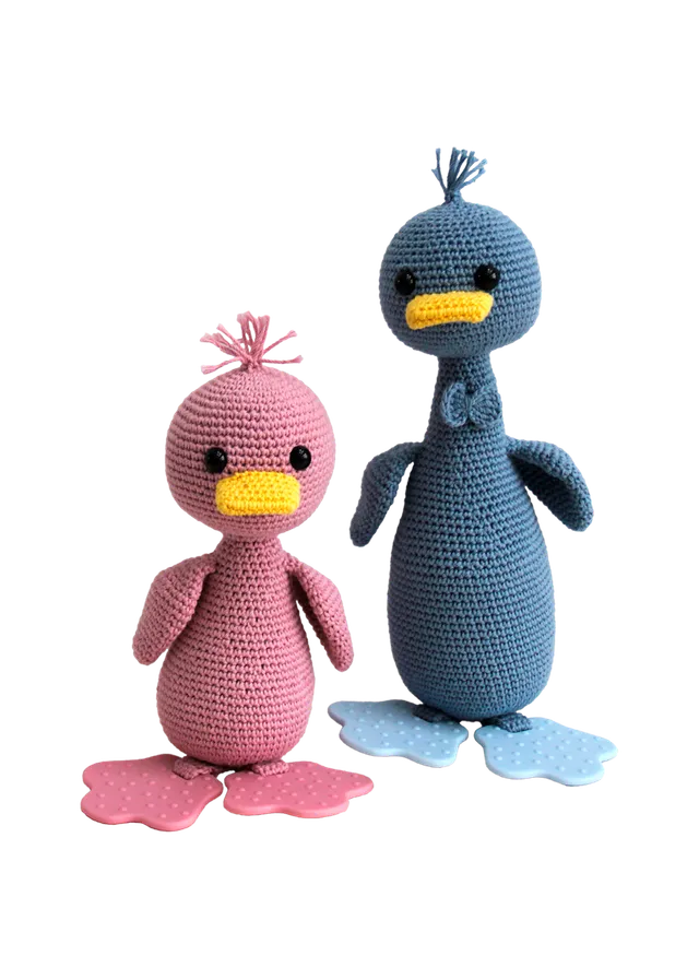 Go Handmade Anna & Anders hekleoppskrift ender