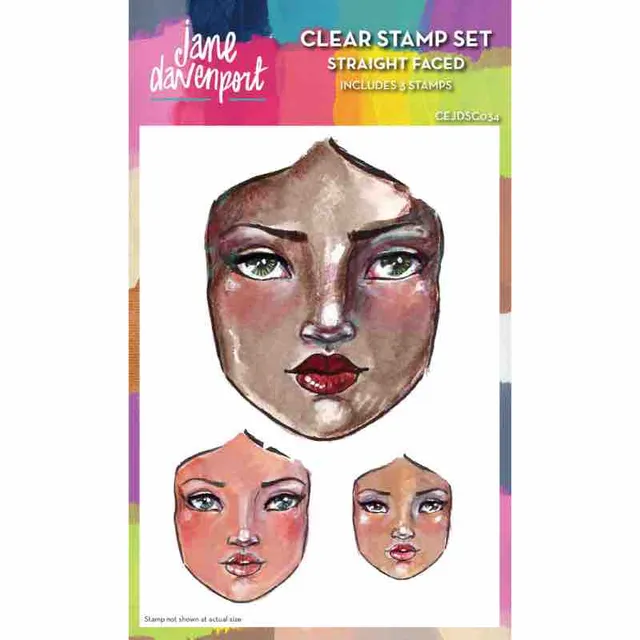 Jane Davenport Skinny Dip Straight Faced 2 ansiktsstempler