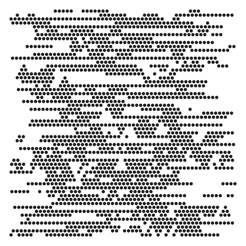 The Crafters Workshop TCW1092 Dots Everywhere sjablong 6x6