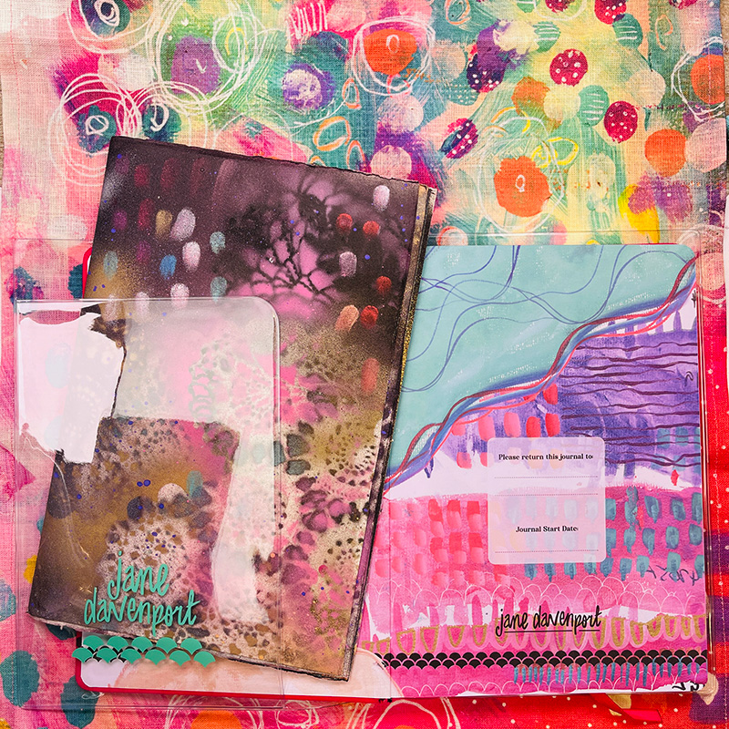 Jane Davenport Journal Jacket A4 journalomslag A4