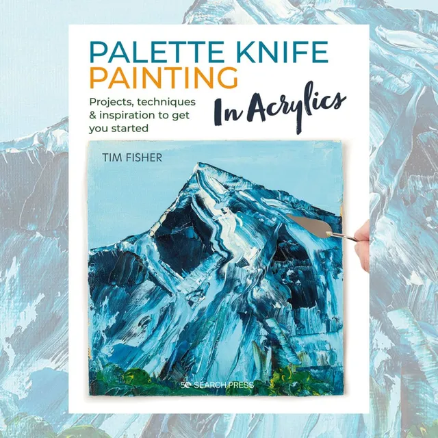 KEM Palette Knife Painting in Acrylics bok akryl