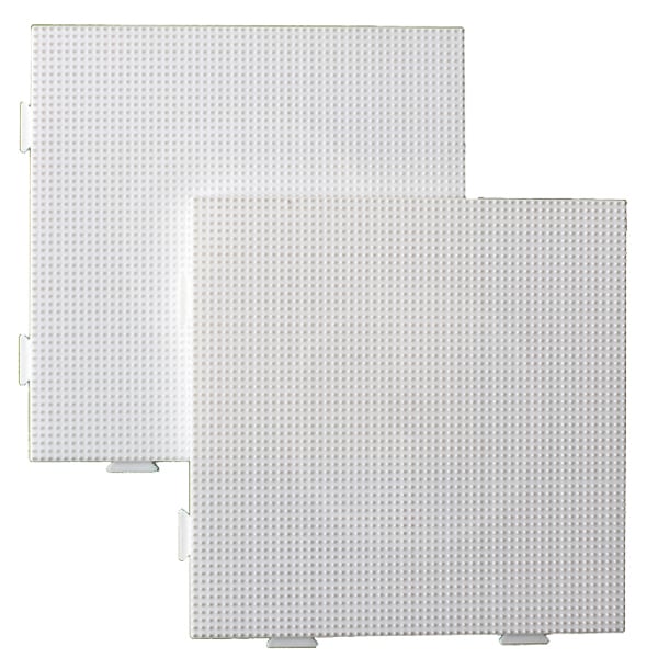 Hama Mini perlebrett stor firkant 15 cm 2 stk