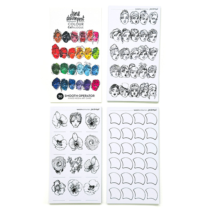 Jane Davenport Colour CATalogue fargeprøvebok