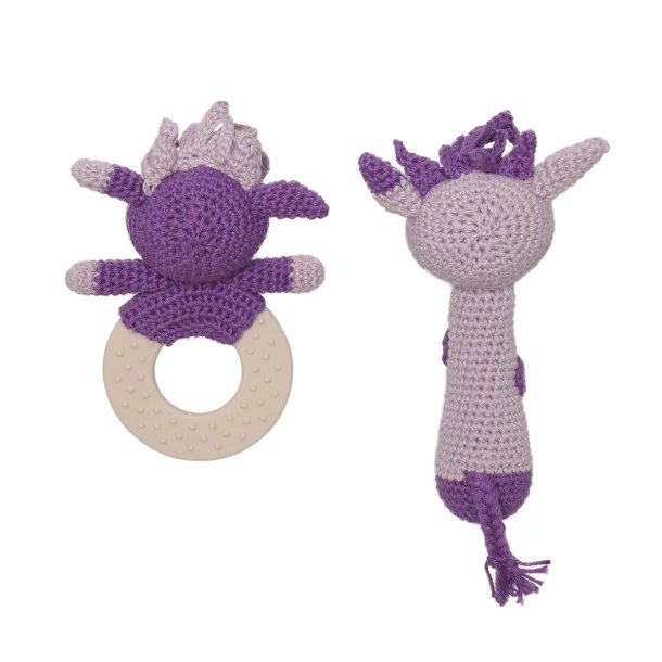 Go Handmade Sensory Cow heklesett sanseleke ku