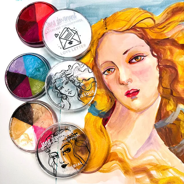 Jane Davenport Botticelli-esque fargehjul bundle pastell