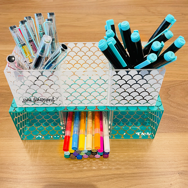 Jane Davenport Cute Cubes 1 oppbevaring penneholder