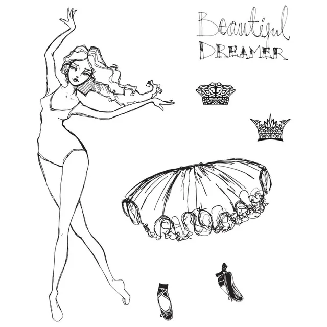Jane Davenport Beautiful Dreamer stempelsett ansikt